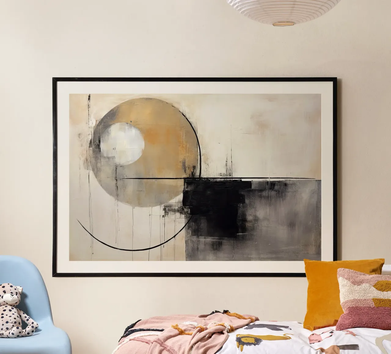 Arte da parete di Imagine poster con telaio in alluminio da Imagine