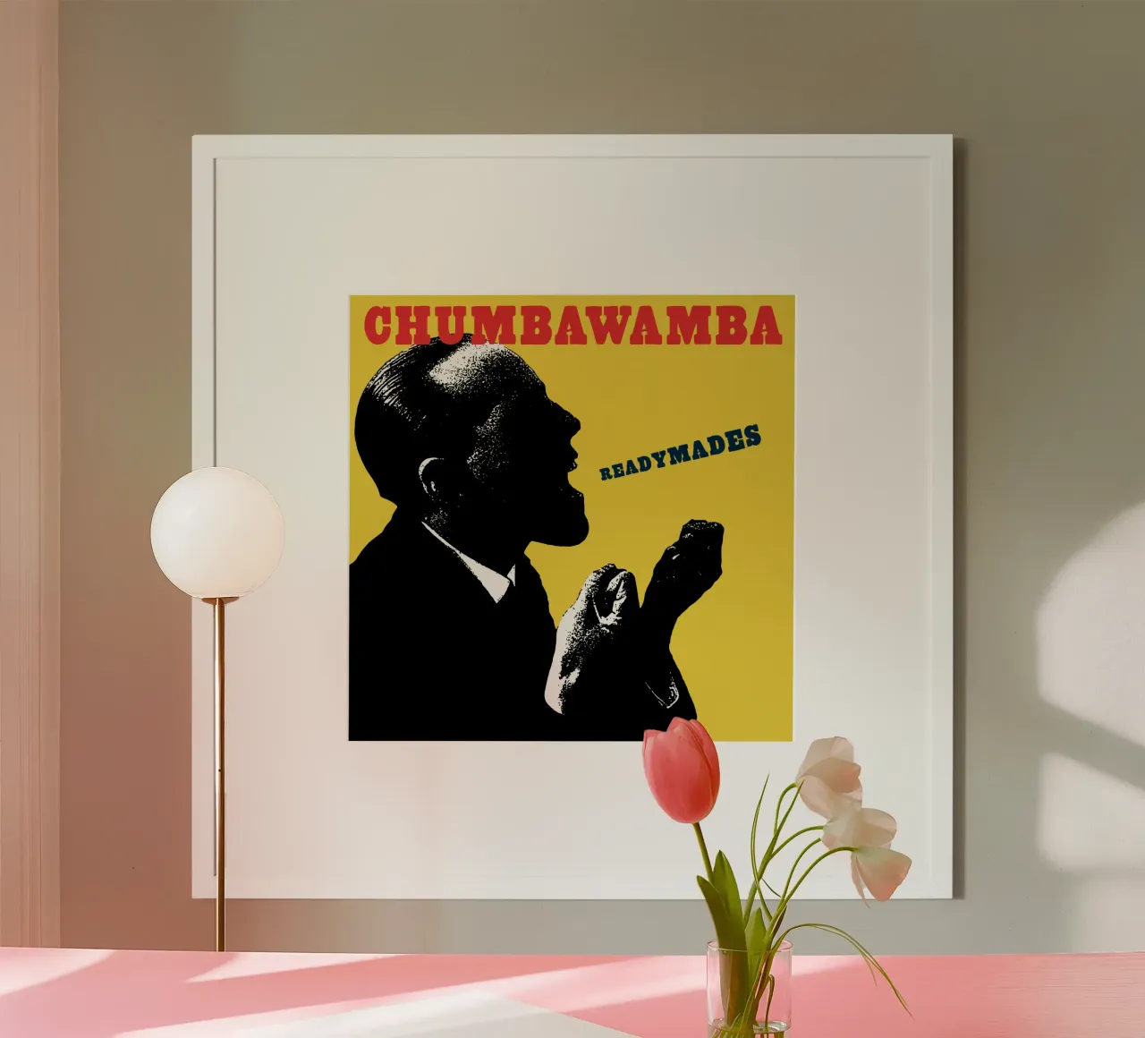 Chumbawamba ReadyMades poster da Gladysrg