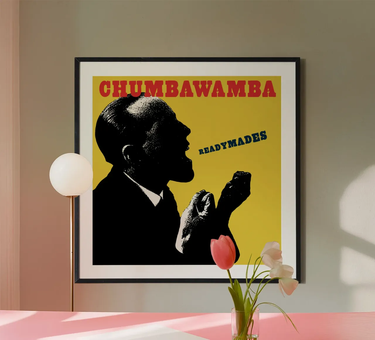 Chumbawamba ReadyMades poster da Gladysrg