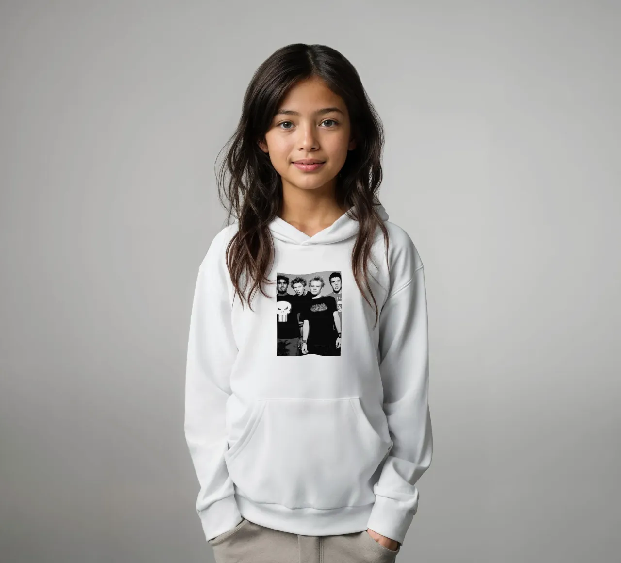 sum 41 band art felpa bambino con cappuccio da vanhesling
