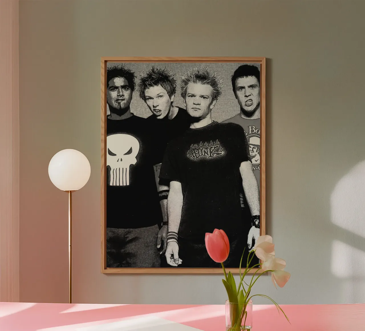 sum 41 band art alluminio dibond da vanhesling
