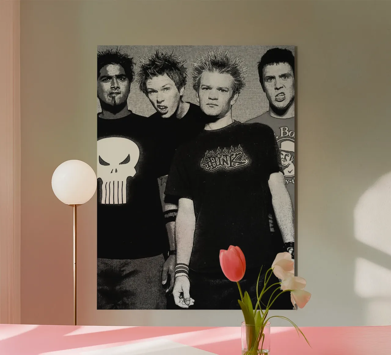 sum 41 band art alluminio dibond da vanhesling