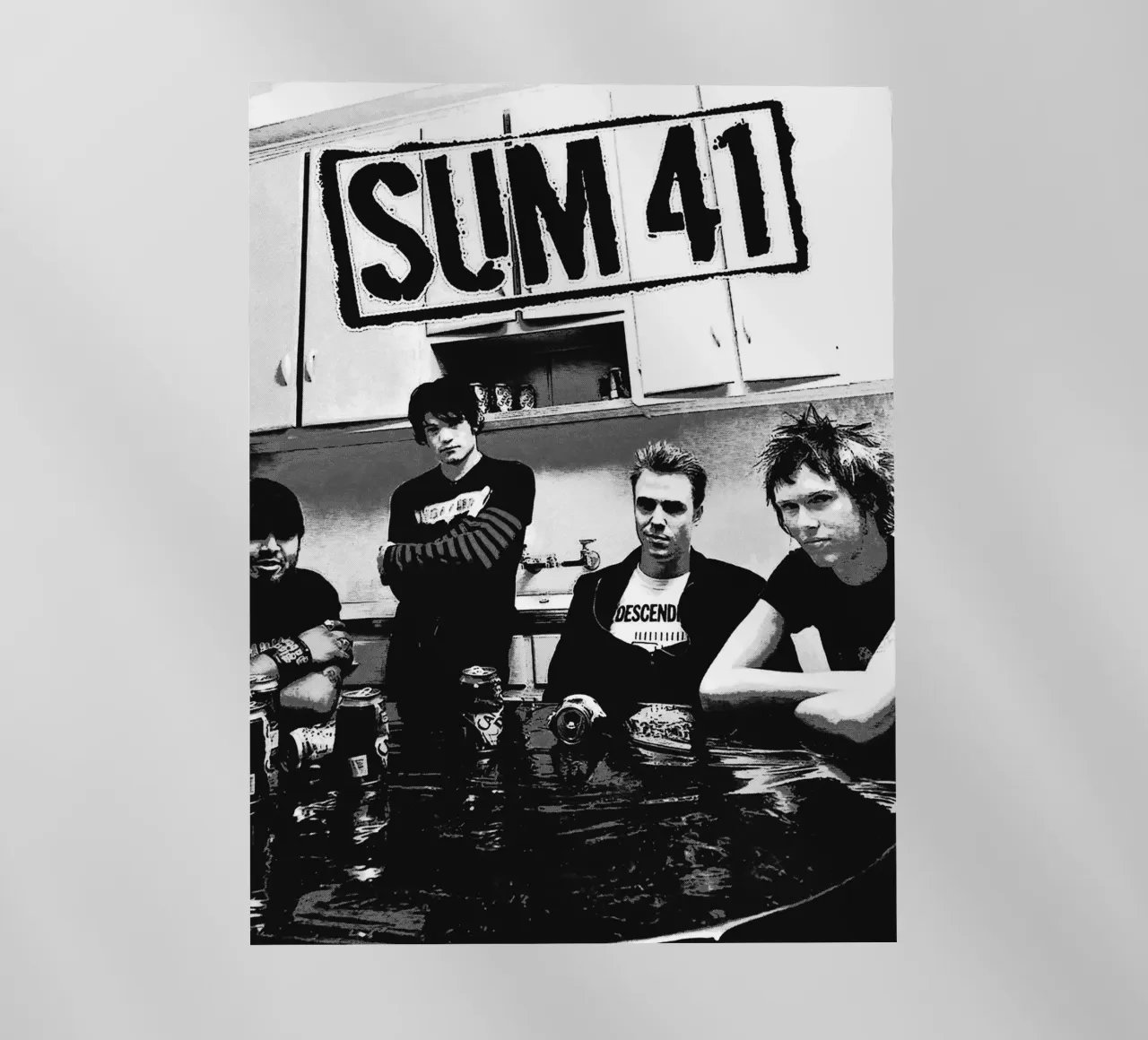 sun 41 band art pellicola backlit da vanhesling