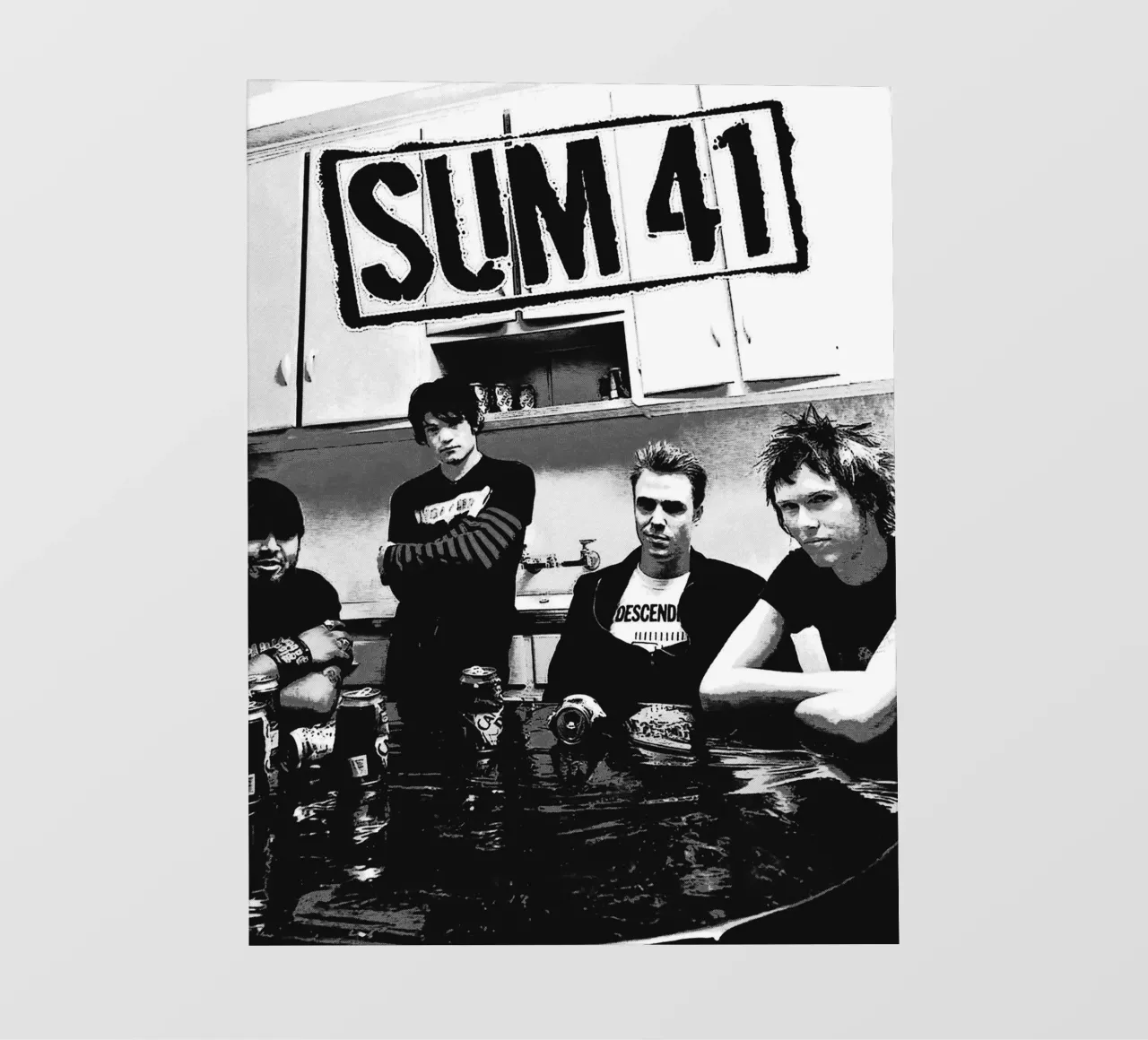 sun 41 band art pellicola backlit da vanhesling