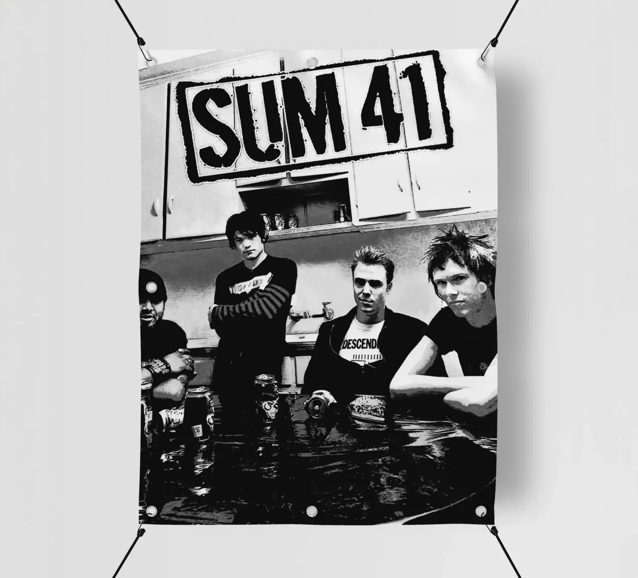 sun 41 band art telo in pvc da vanhesling