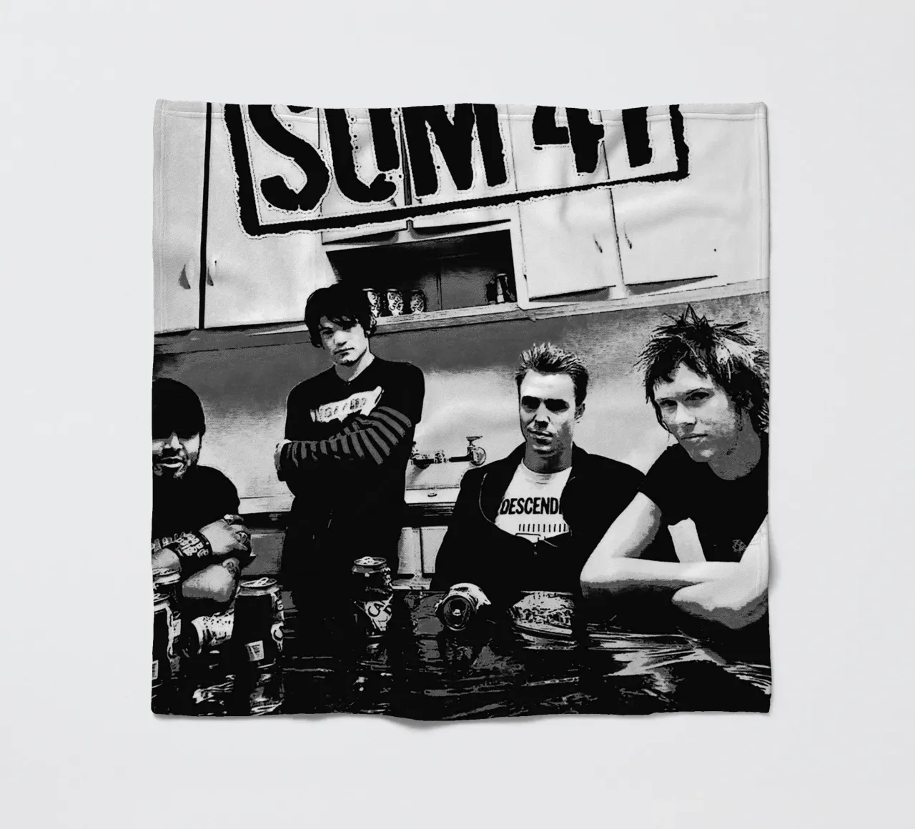 sun 41 band art coperta in pile da vanhesling