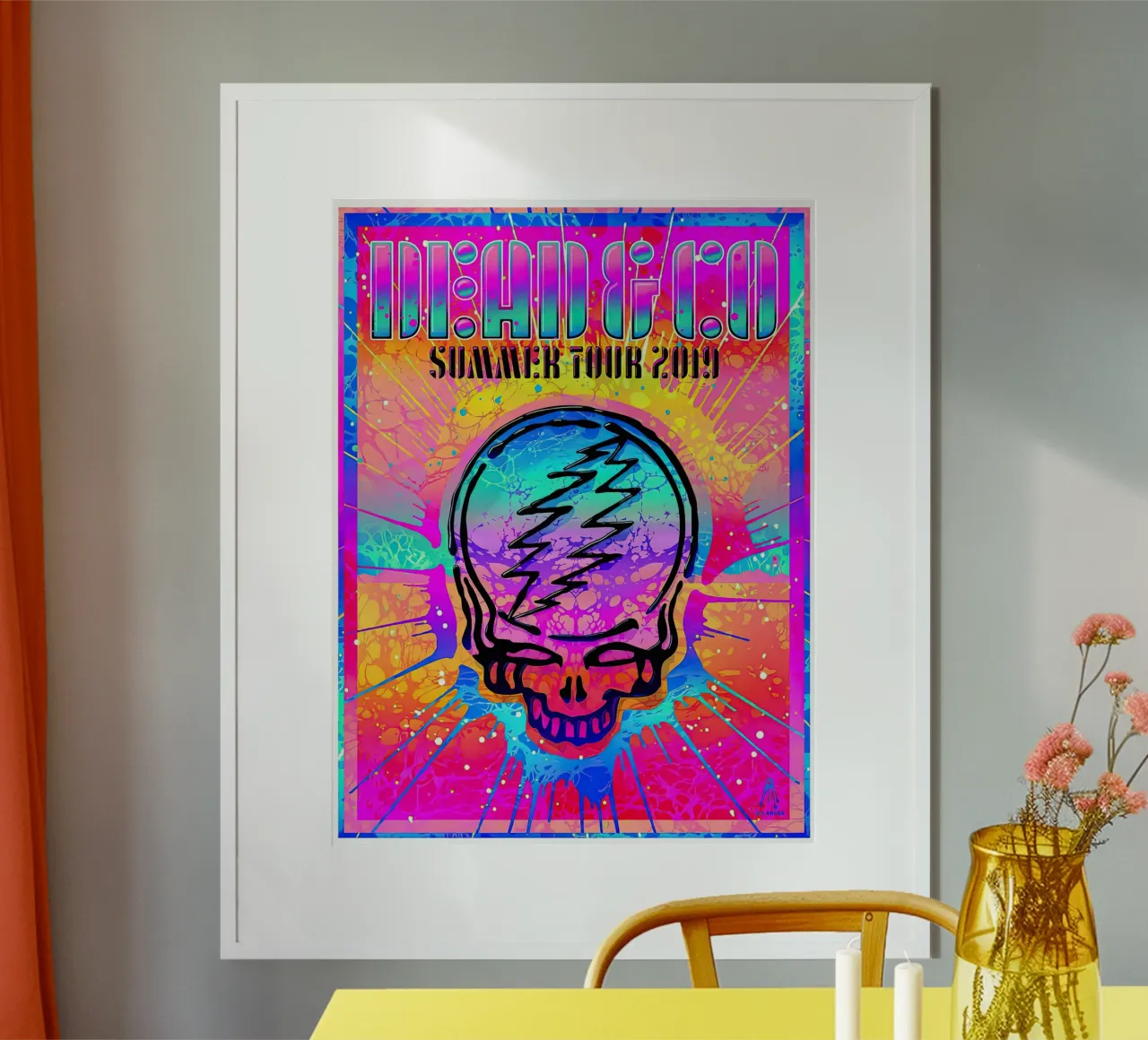 Locandina dell'evento esclusivo 2019 poster da martina