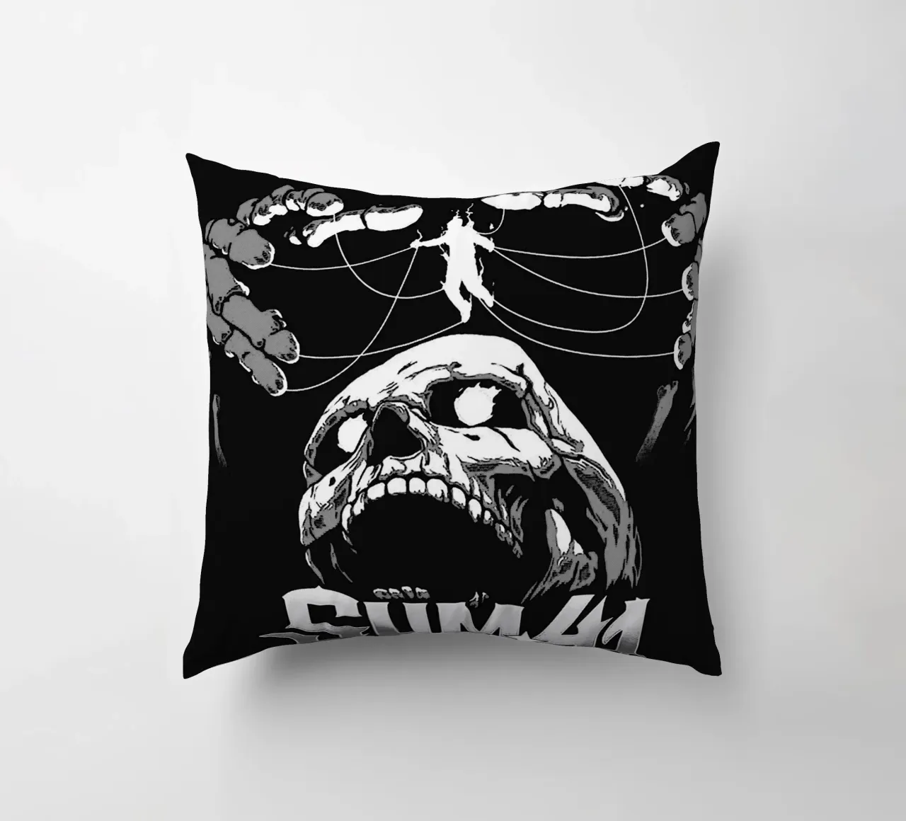 sum 41 band art cuscino da vanhesling