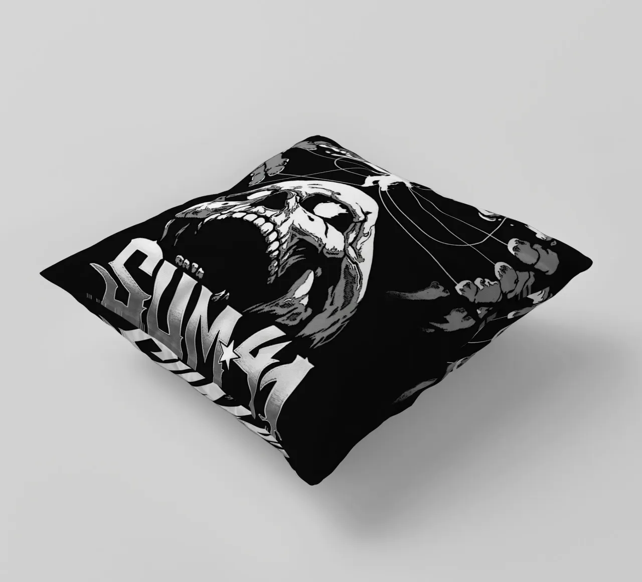 sum 41 band art cuscino da vanhesling