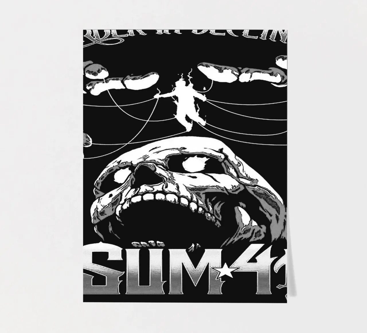 sum 41 band art sticker sheet by vanhesling