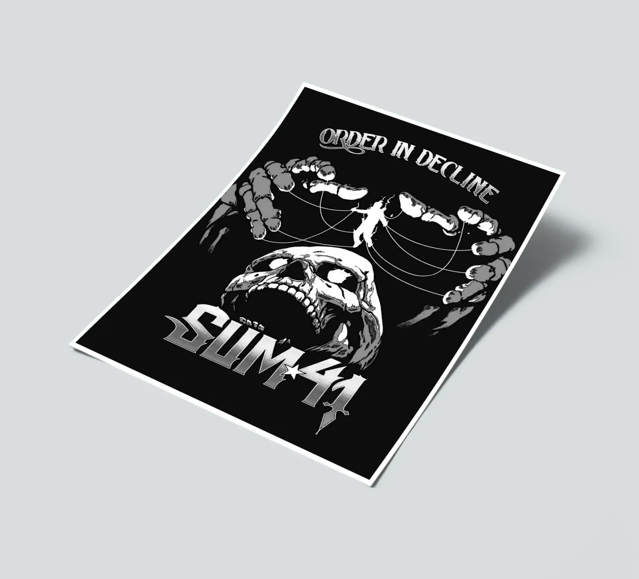 sum 41 band art sticker sheet by vanhesling
