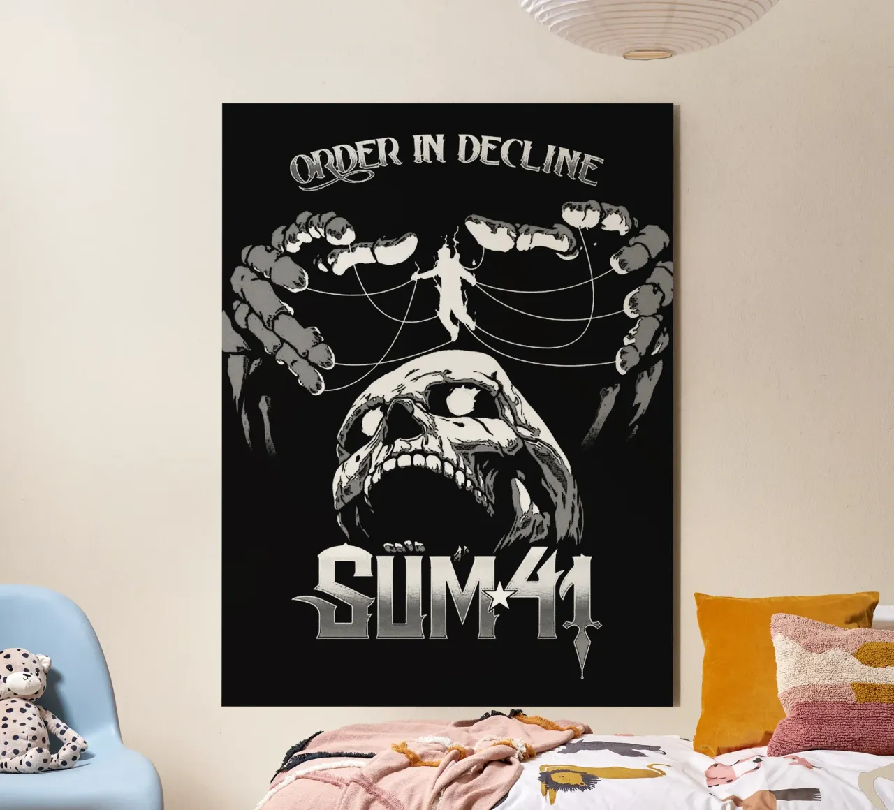 sum 41 band art alluminio dibond da vanhesling