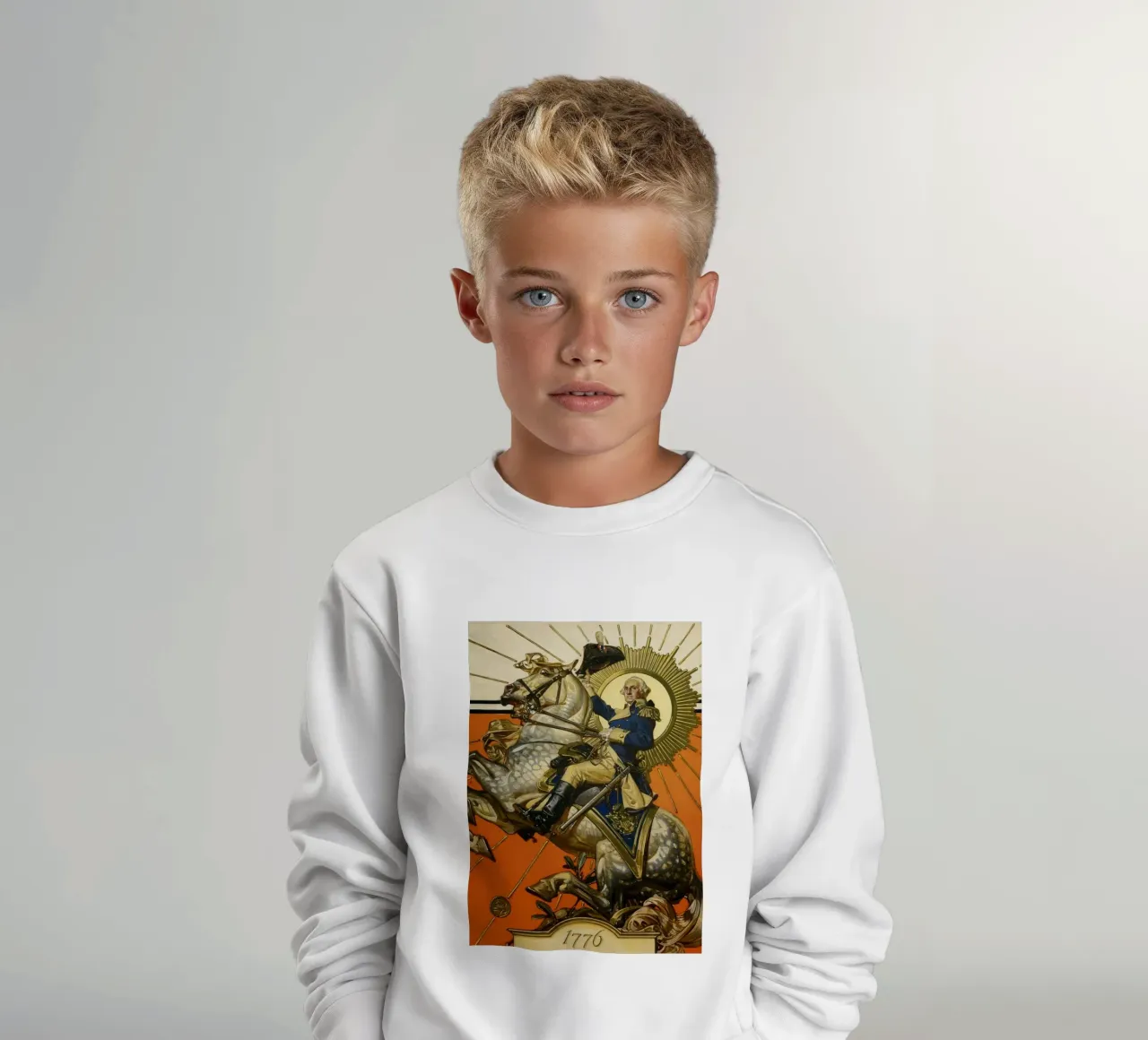 JCL 008 felpa bambino da JC Leyendecker