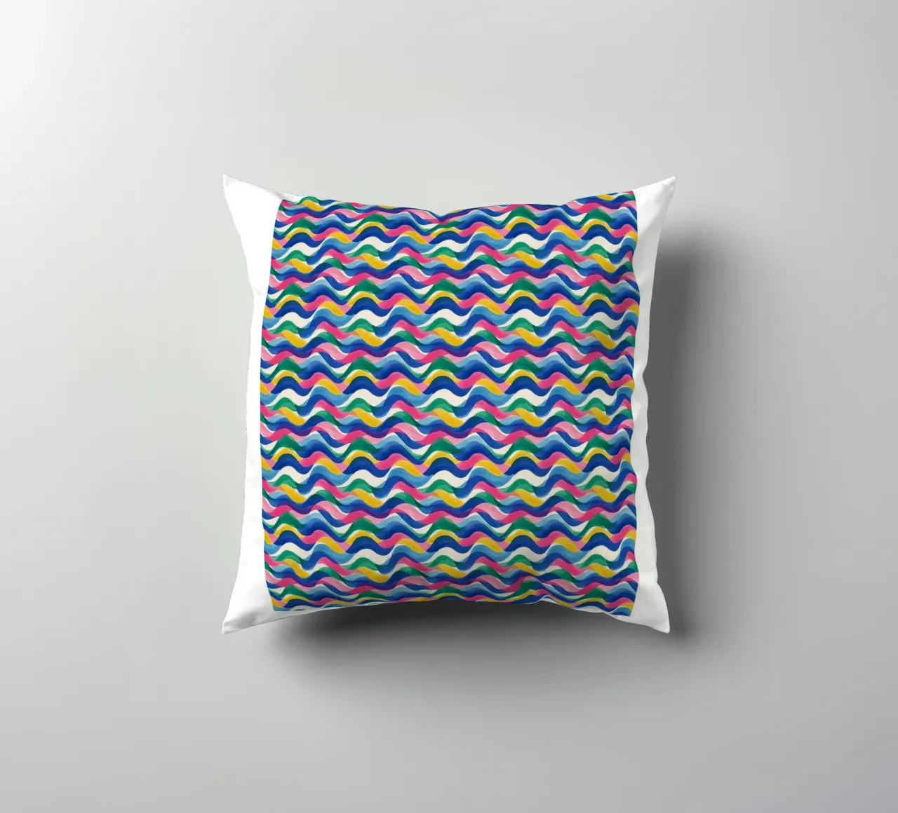 You can't stop the WAVES but you can learn to SURF decorative cushion by Moodwall