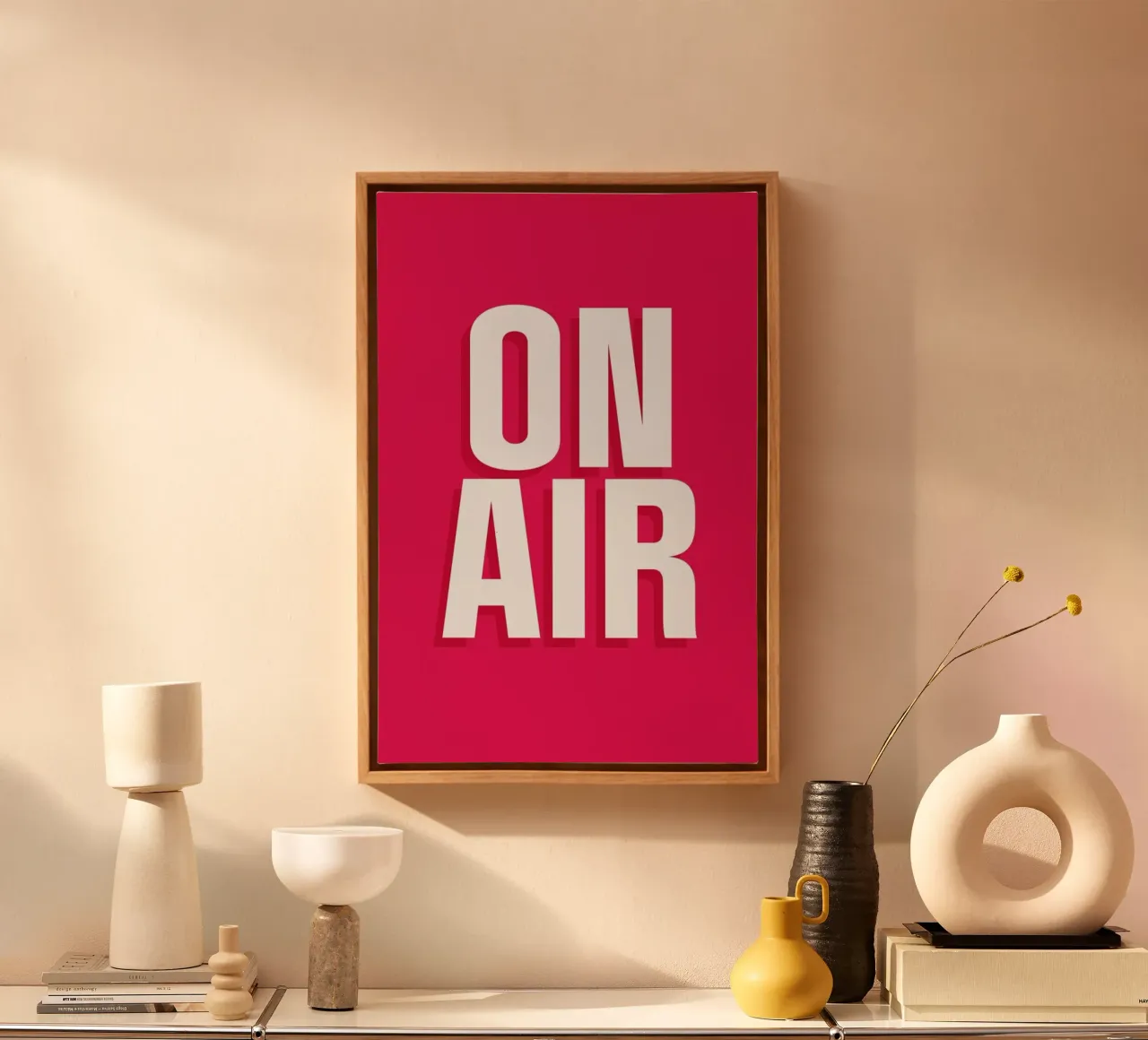 On Air tela con Cornice a cassetta da The Native State