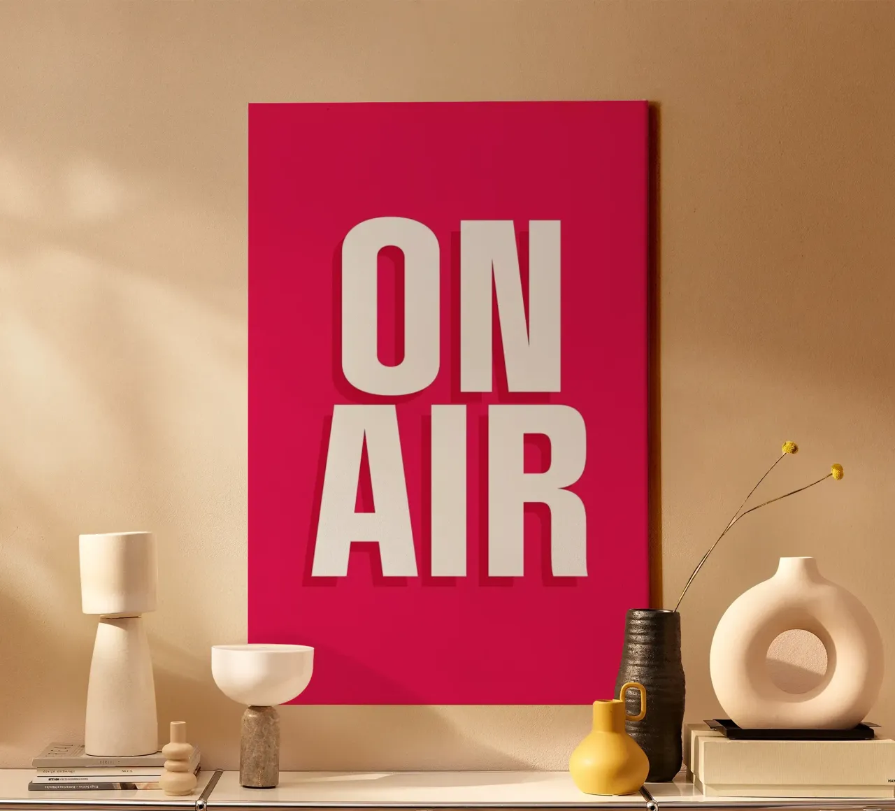 On Air tela con Cornice a cassetta da The Native State