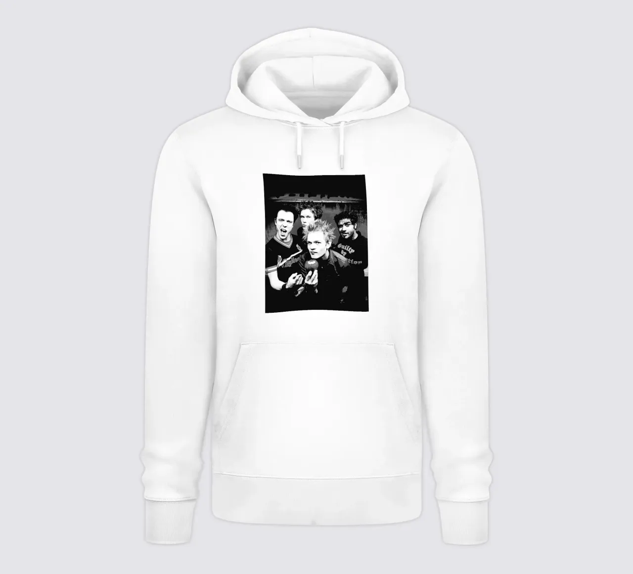 sum 41 band art felpa con cappuccio da vanhesling