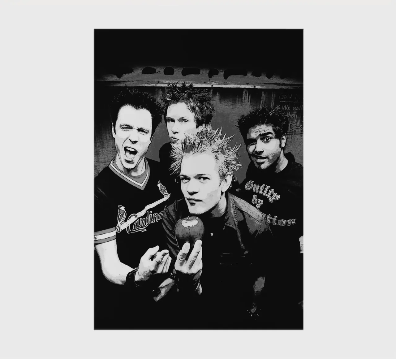 sum 41 band art notebook by vanhesling