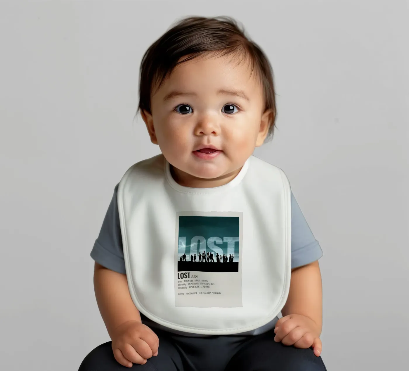 LOST 2004 baby slabbetje van MVFminimalist