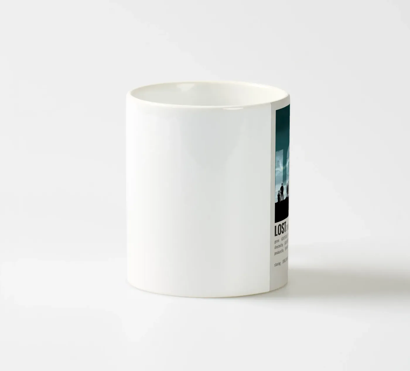 LOST 2004 ceramic mug by MVFminimalist