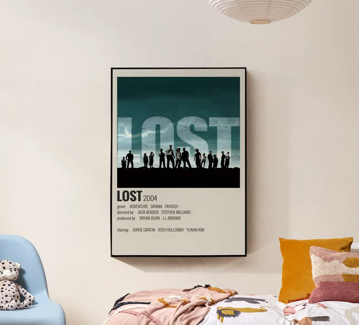 LOST 2004 Acryl-Glas von MVFminimalist