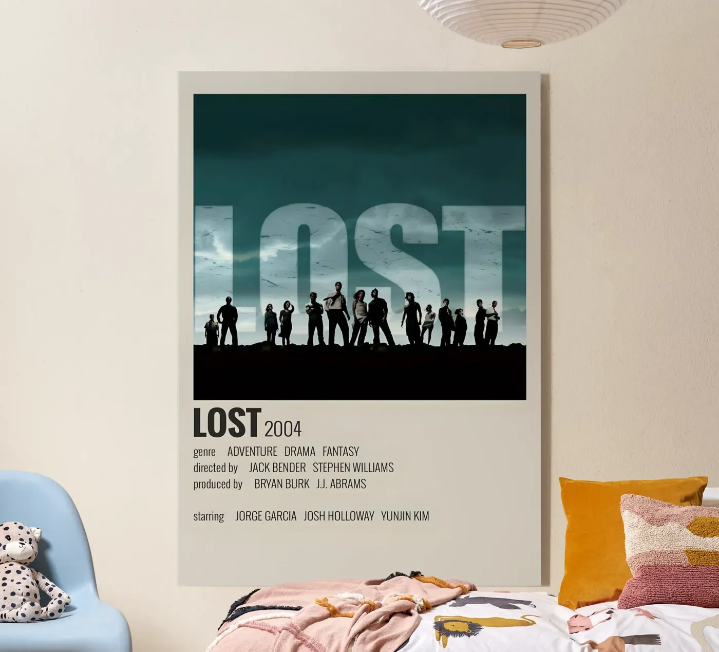 LOST 2004 Acryl-Glas von MVFminimalist