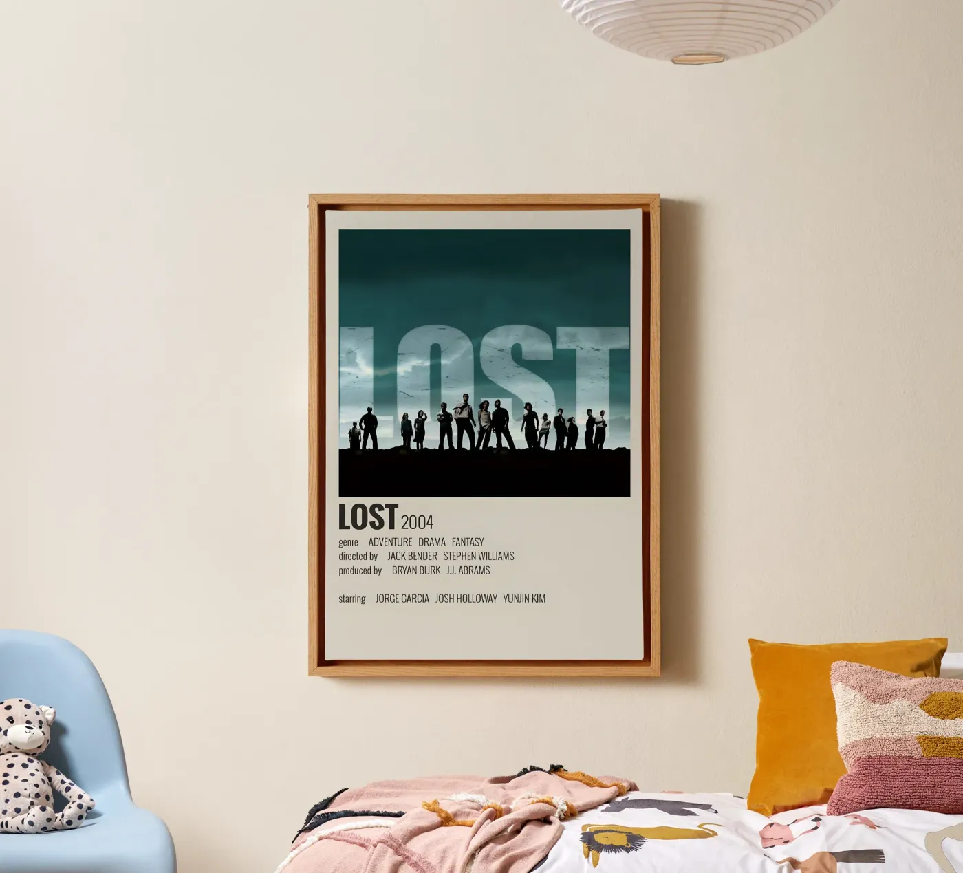 LOST 2004 tela da MVFminimalist