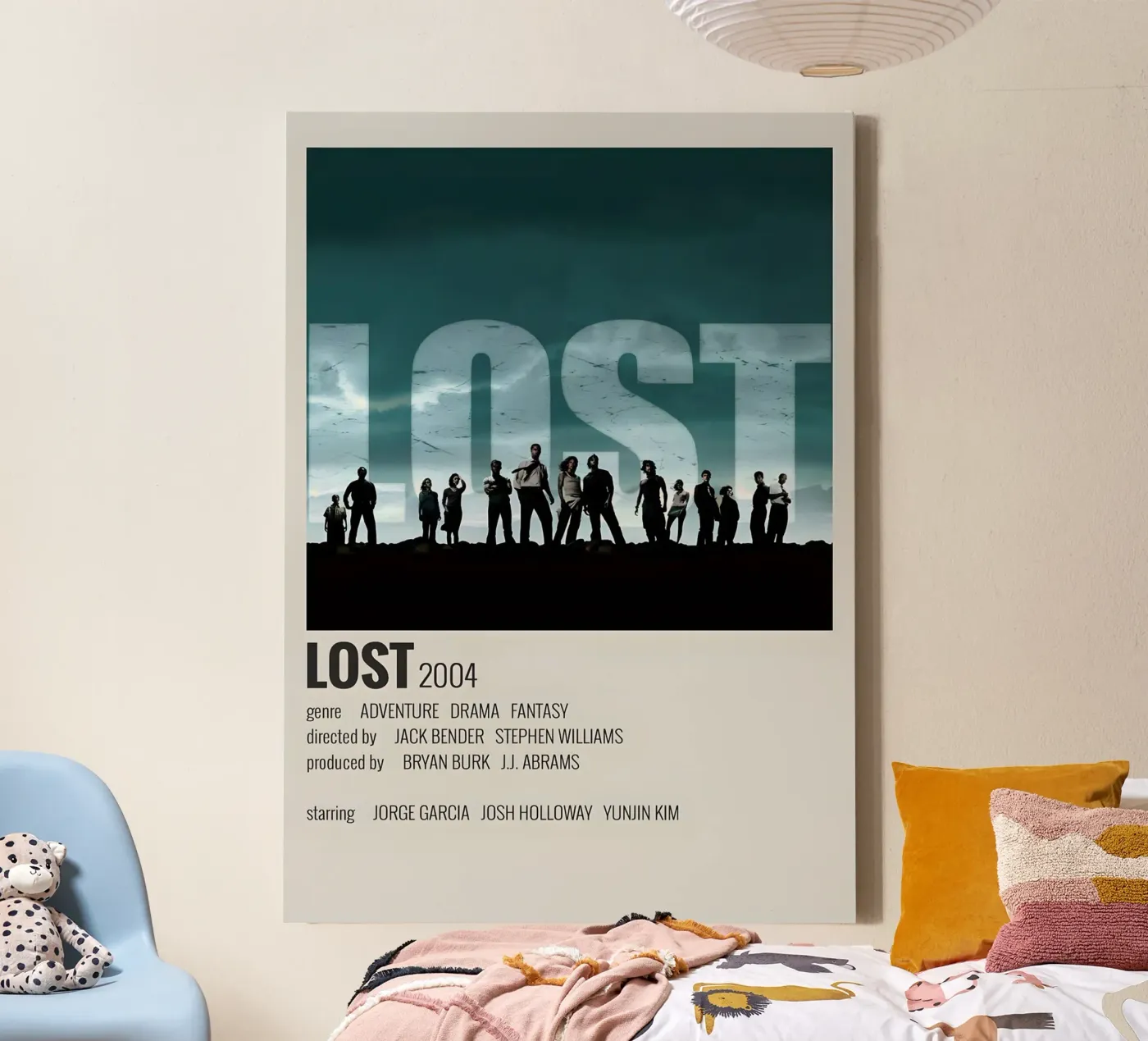 LOST 2004 tela da MVFminimalist