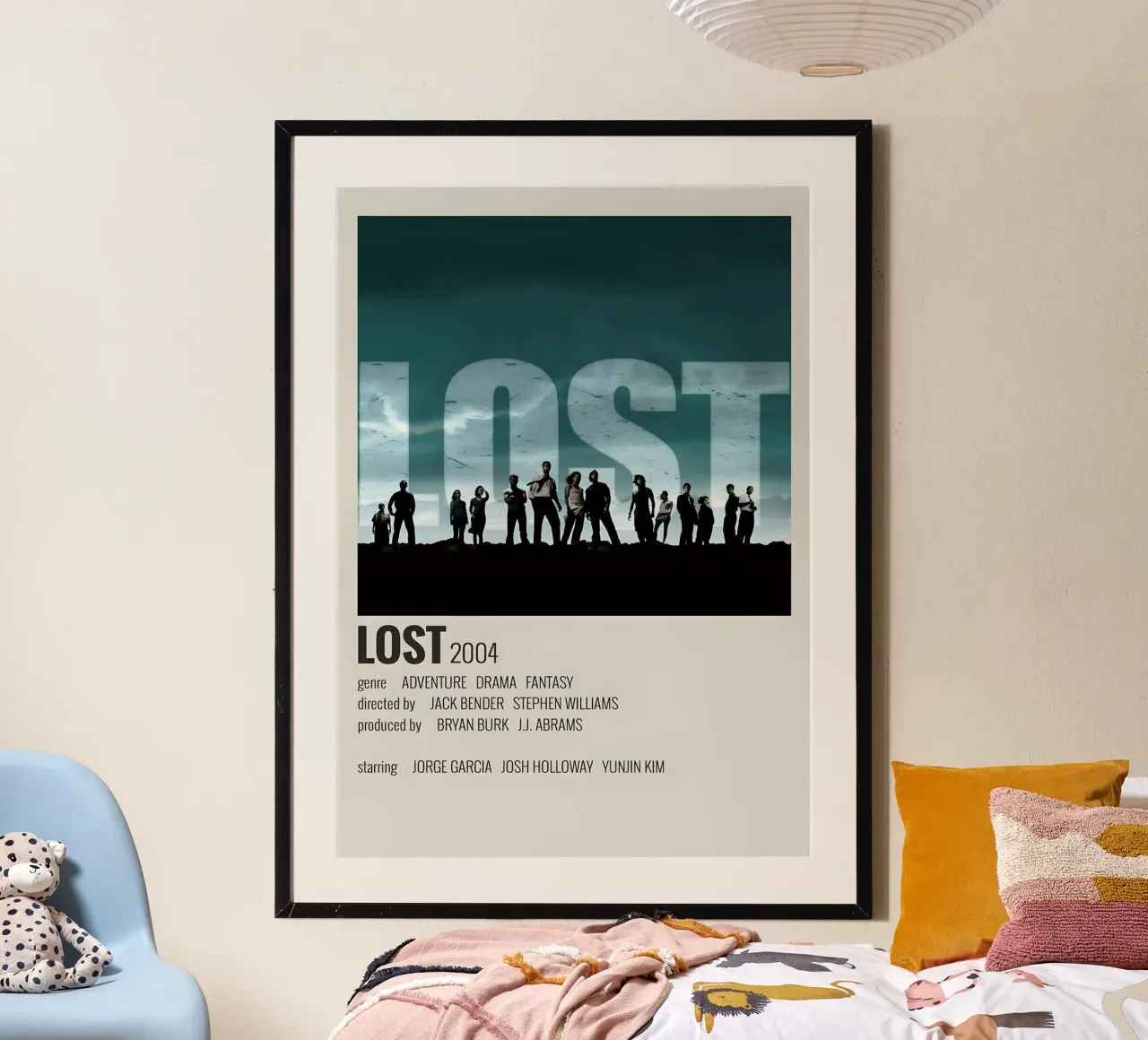 LOST 2004 poster by MVFminimalist