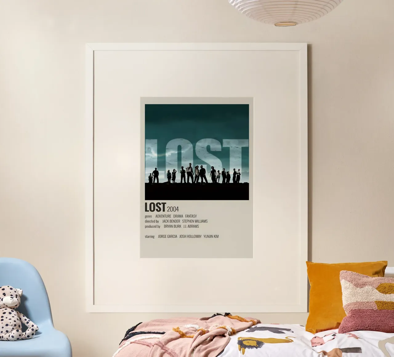LOST 2004 poster by MVFminimalist