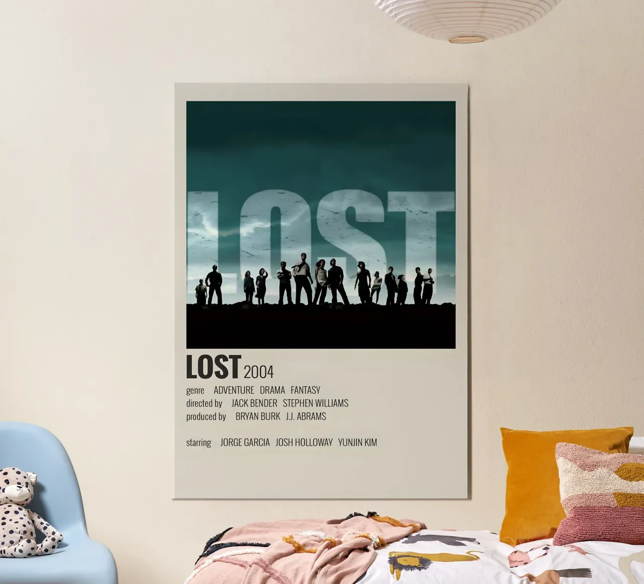 LOST 2004 poster by MVFminimalist