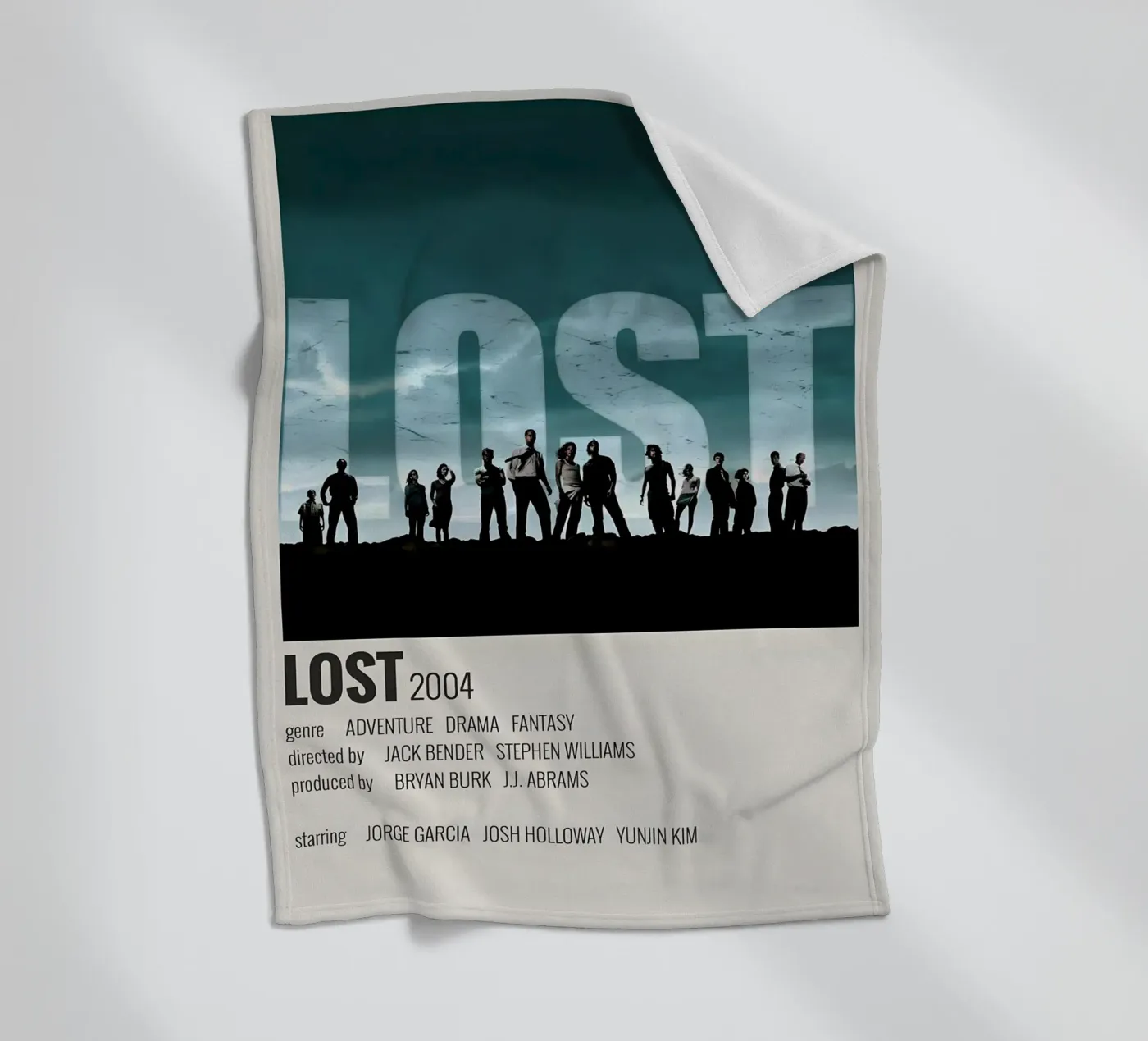 LOST 2004 fleece blanket by MVFminimalist