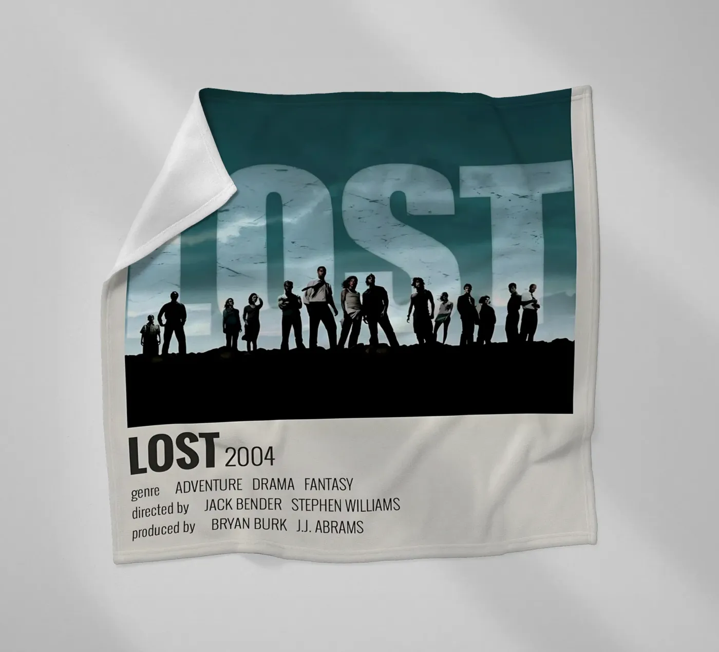 LOST 2004 fleece blanket by MVFminimalist