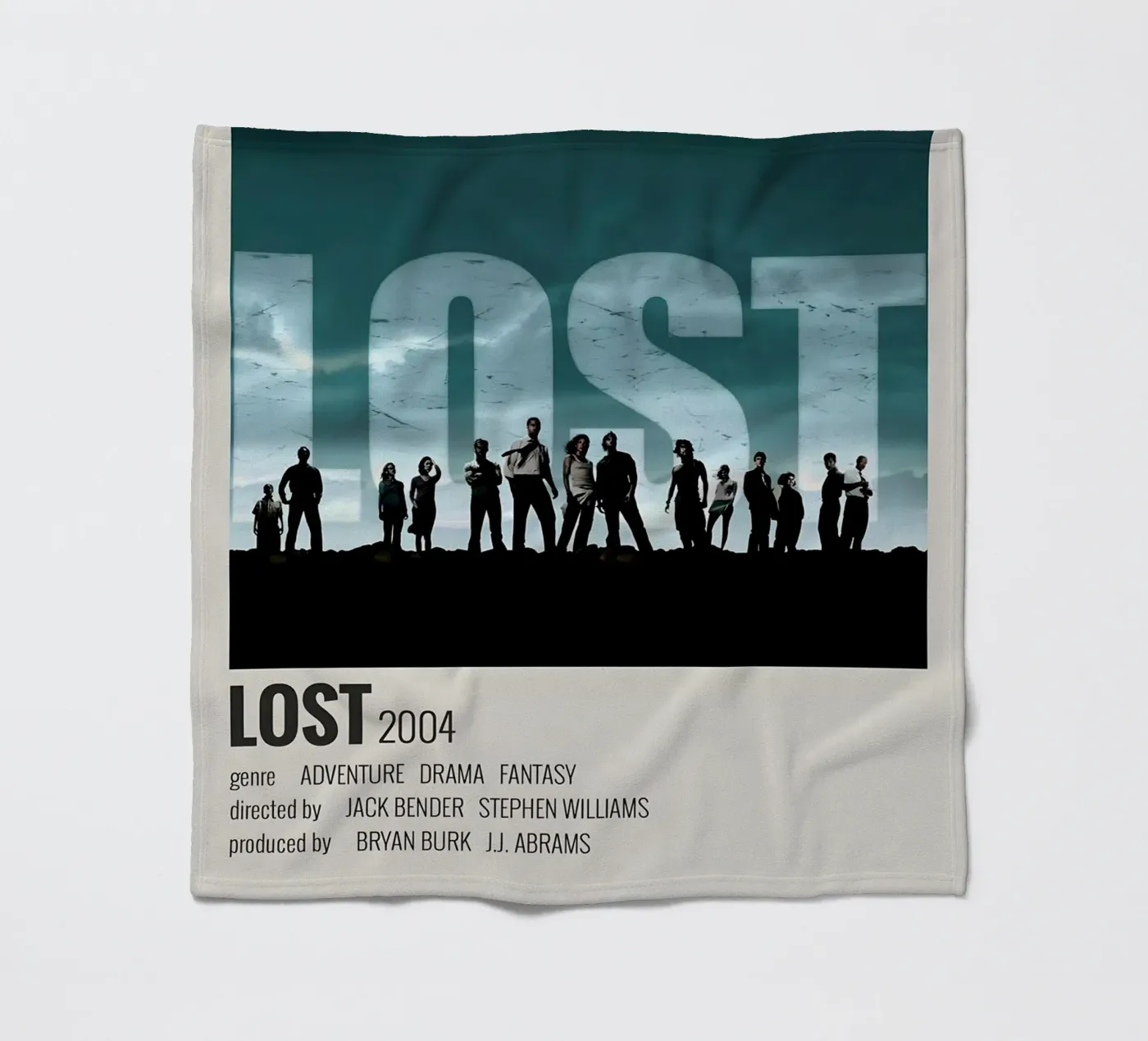 LOST 2004 fleece blanket by MVFminimalist