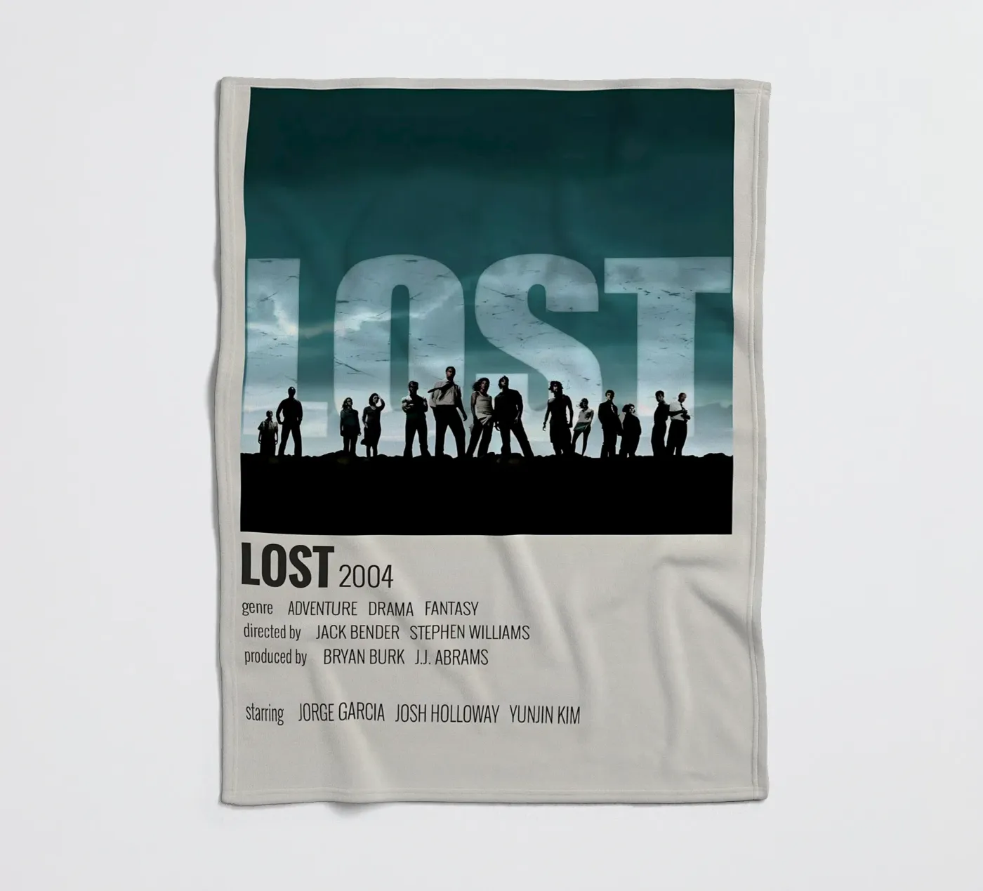 LOST 2004 fleece blanket by MVFminimalist