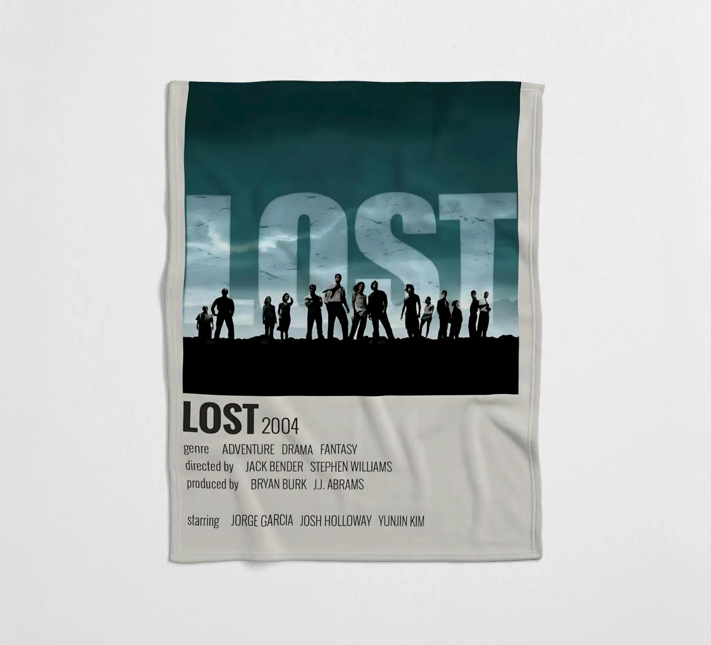 LOST 2004 fleece blanket by MVFminimalist