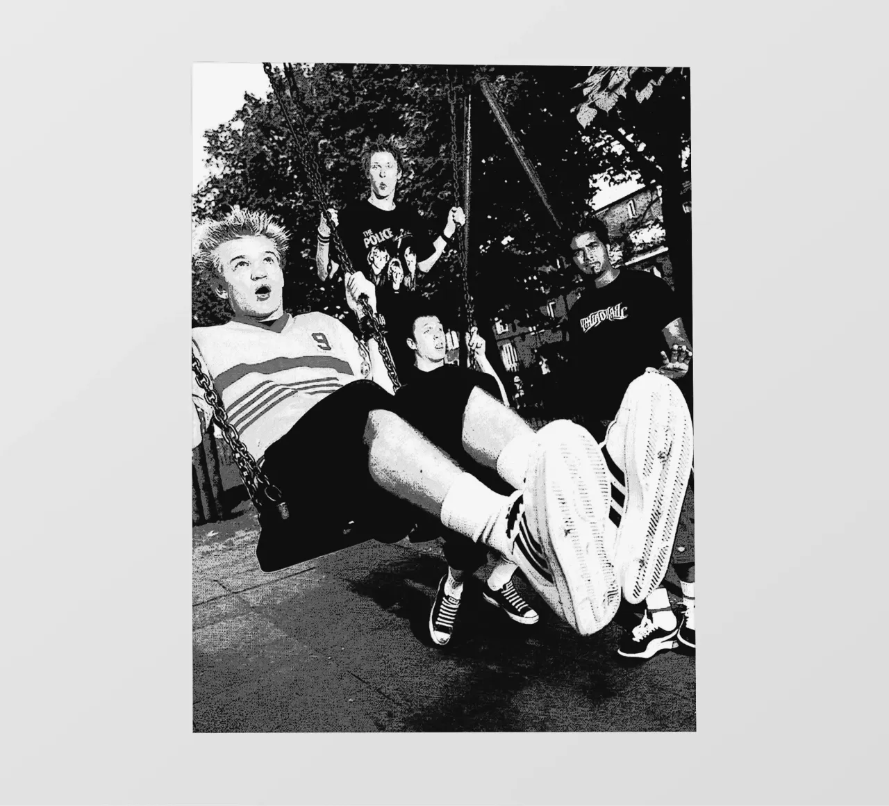 sum 41 band art pellicola backlit da vanhesling