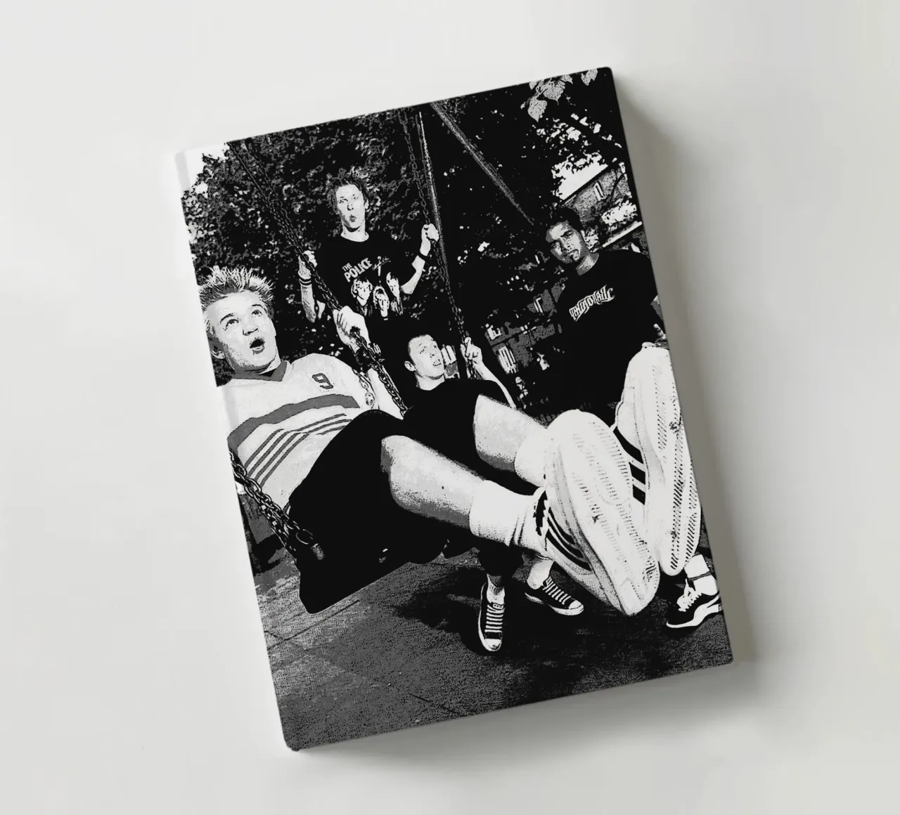 sum 41 band art notebook by vanhesling