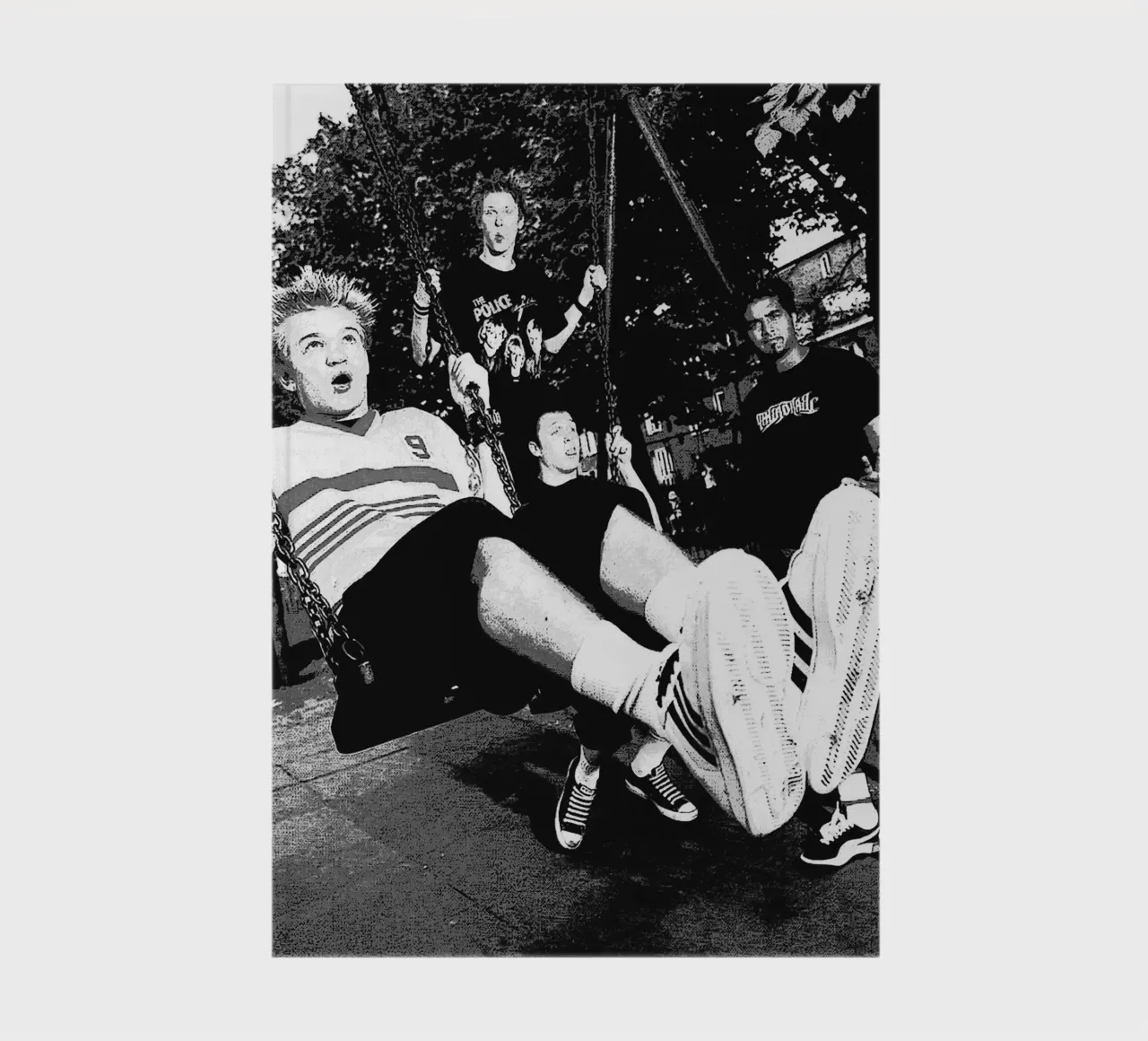 sum 41 band art notebook by vanhesling