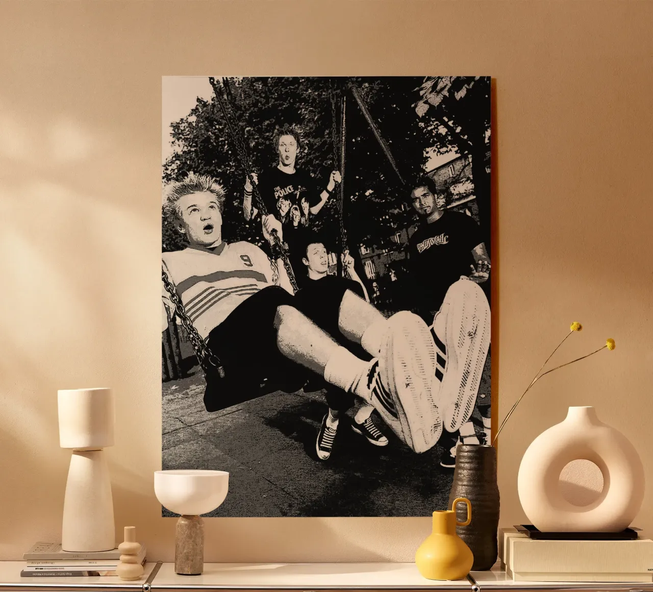sum 41 band art plexiglass da vanhesling