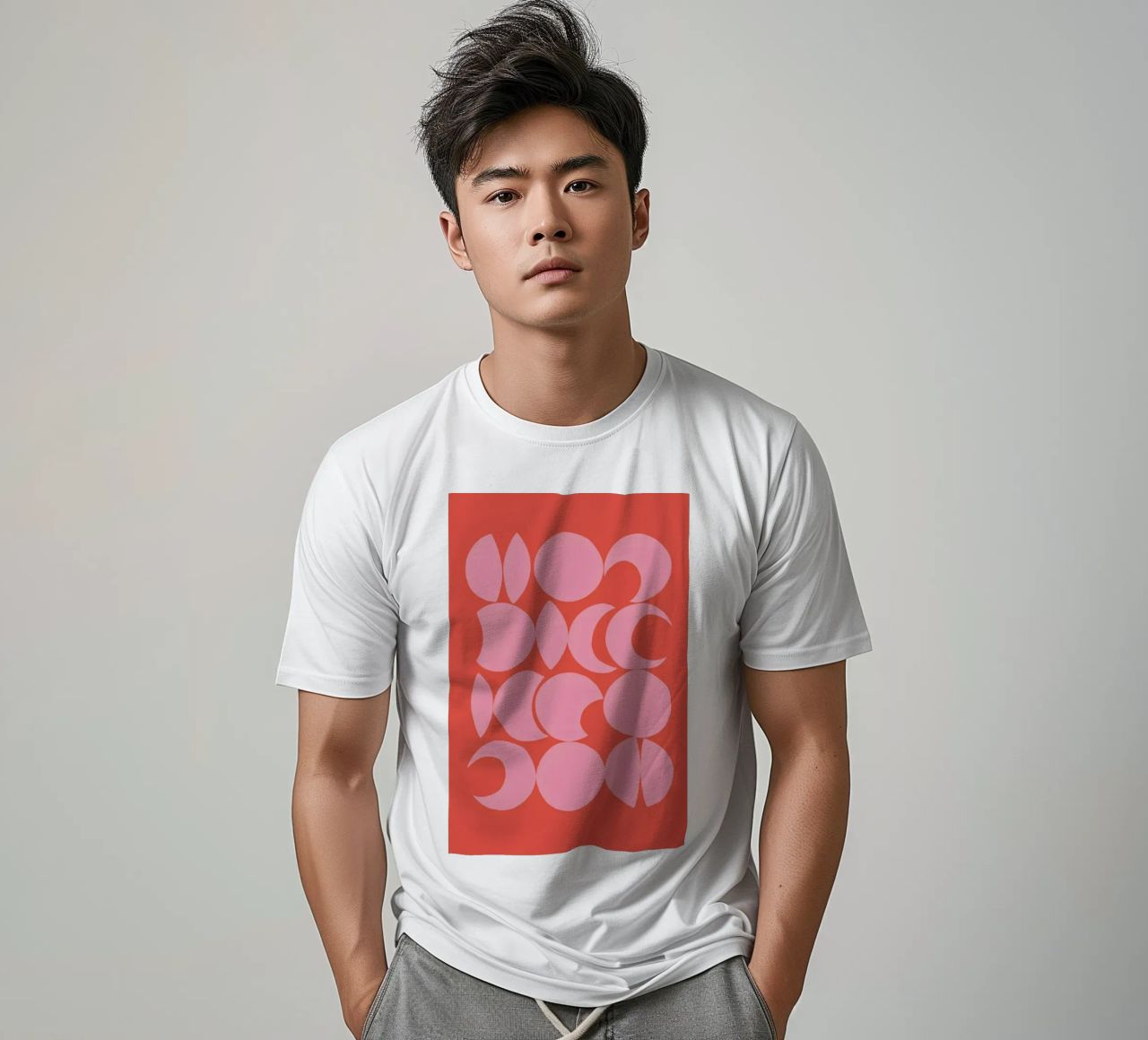 Retro Pattern t-shirt da Pure