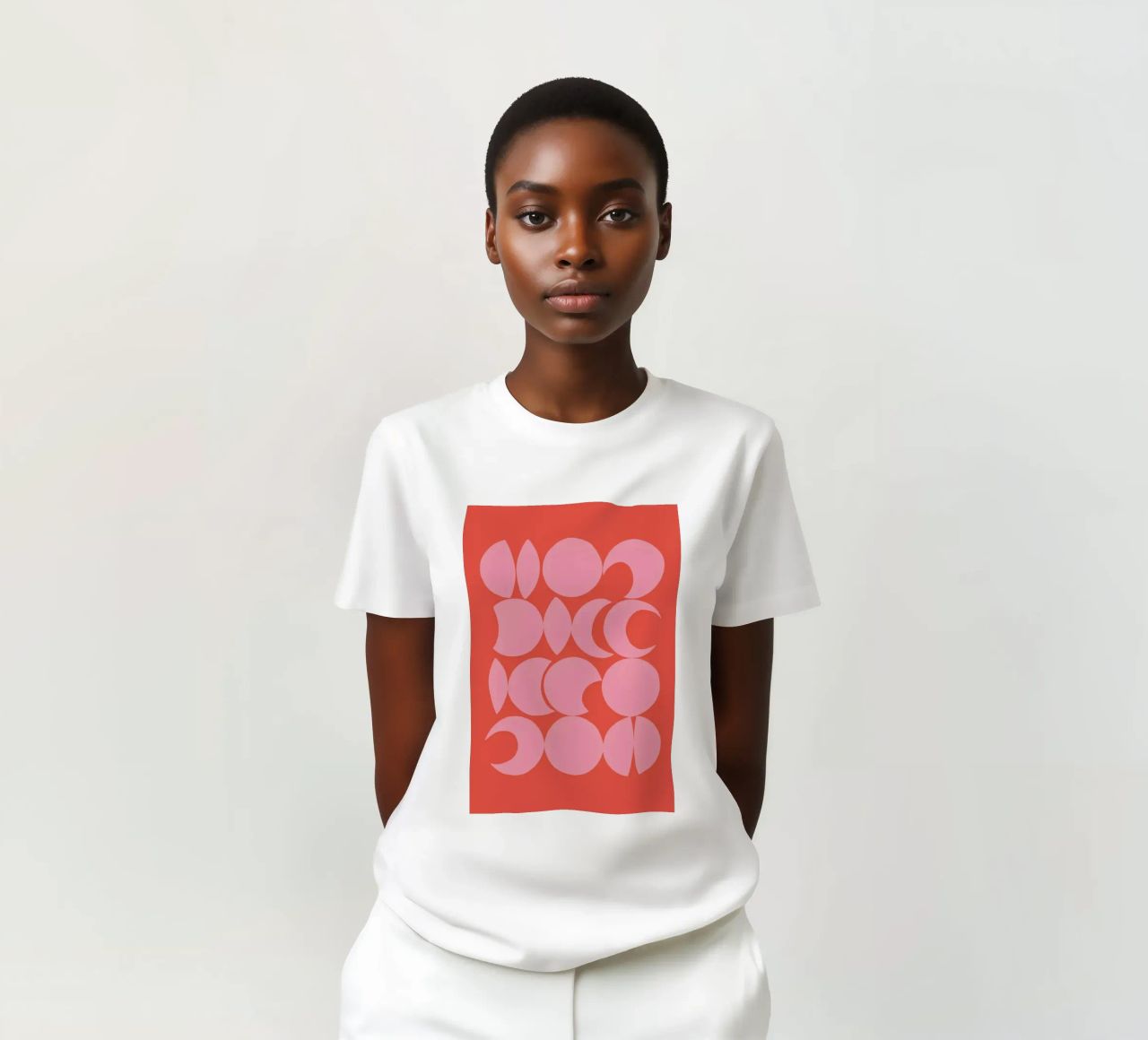 Retro Pattern t-shirt da Pure