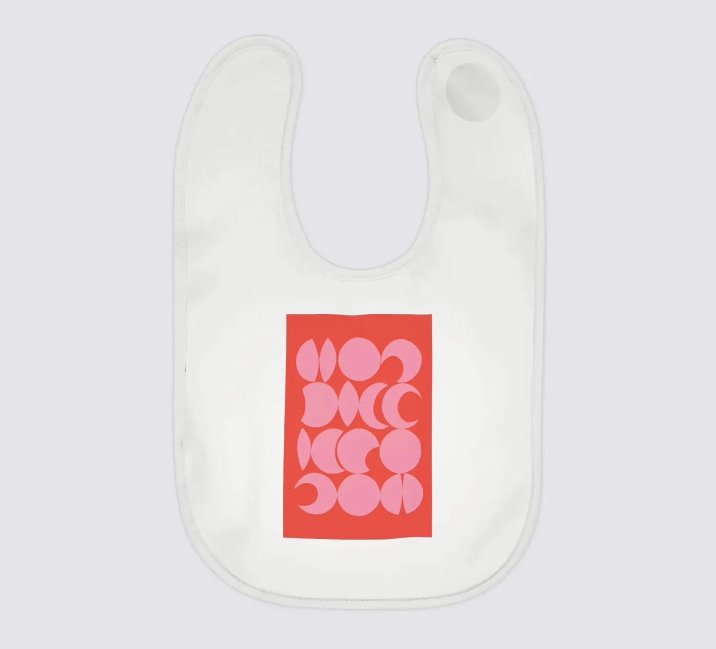 Retro Pattern Babylätzchen von Pure
