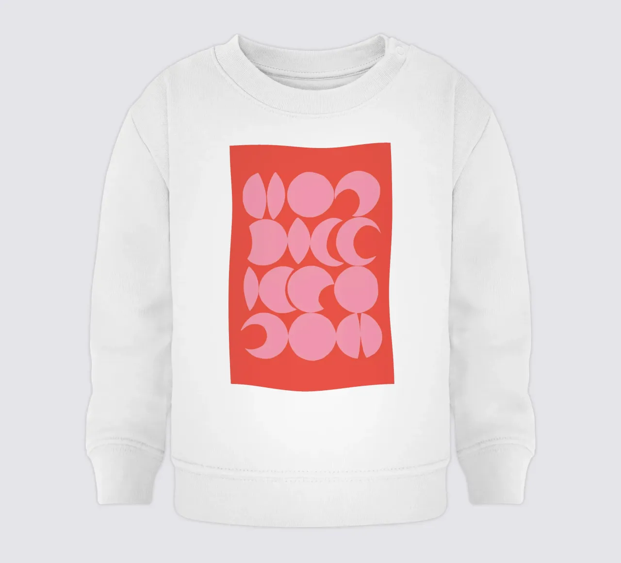 Retro Pattern felpa neonato da Pure