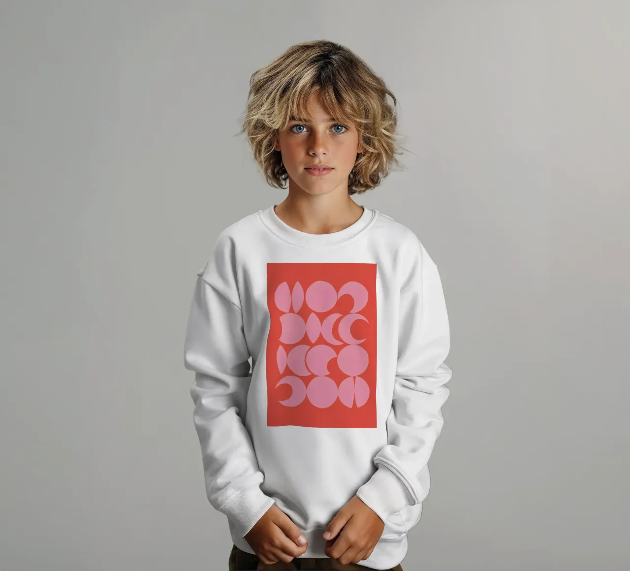 Retro Pattern sudadera para niño de Pure