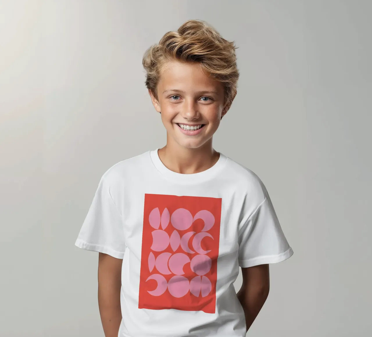 Retro Pattern t-shirt bambini da Pure