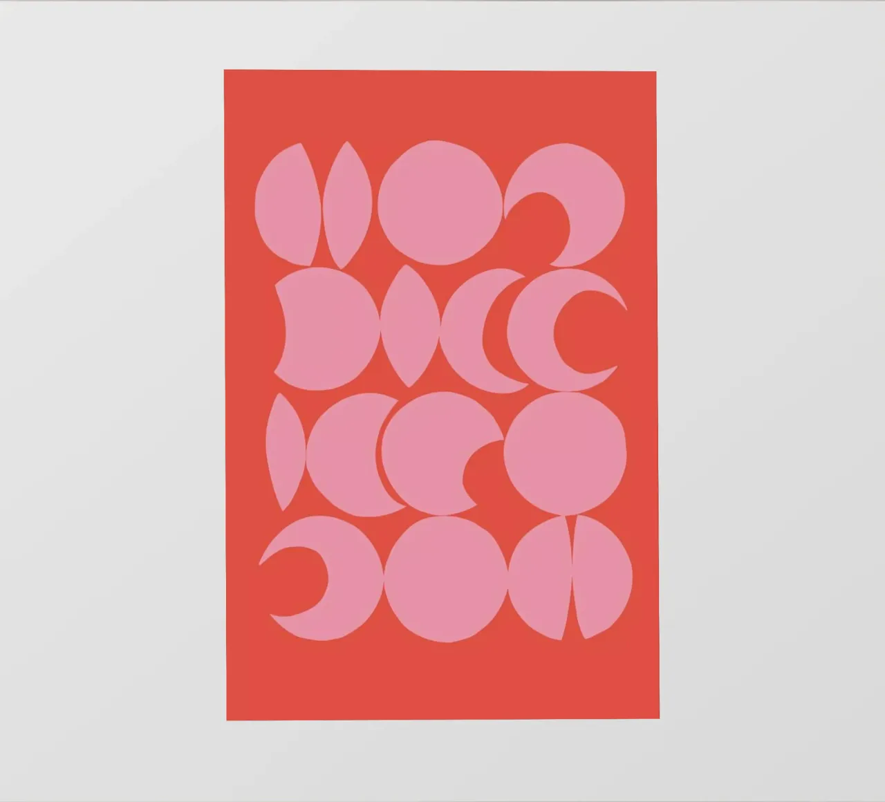 Retro Pattern Backlit Folie von Pure