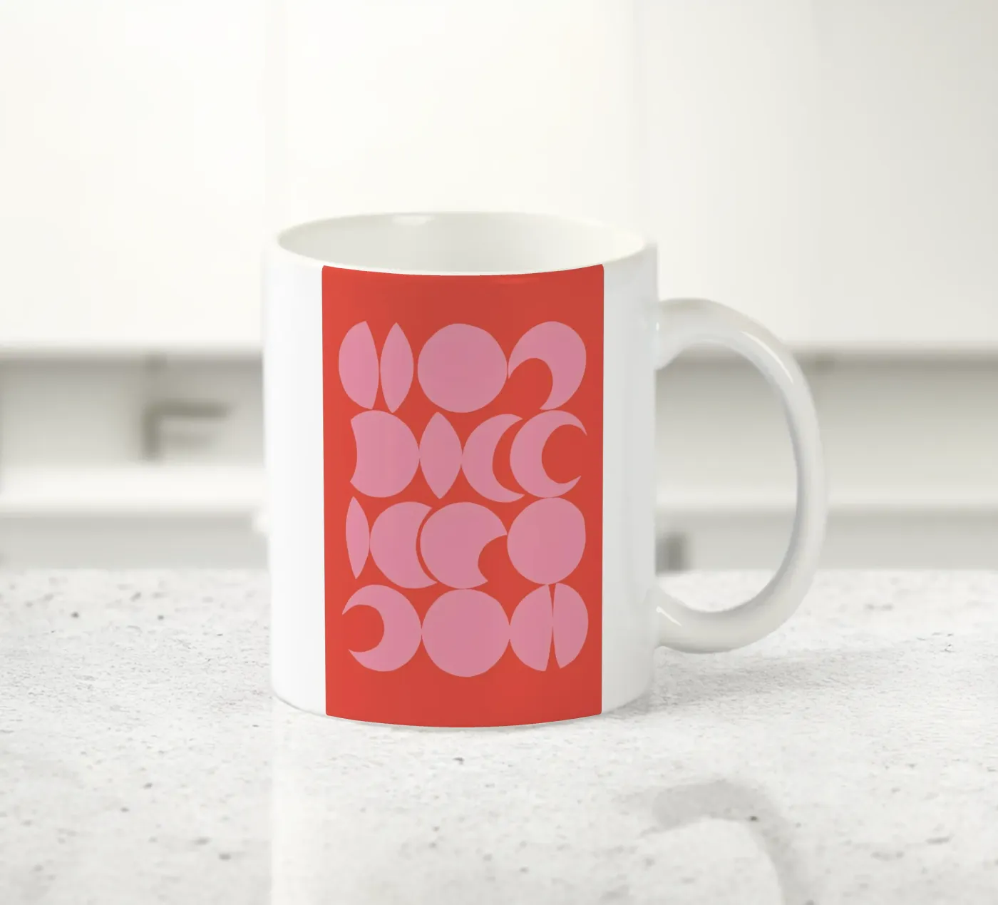 Retro Pattern mug en céramique de Pure