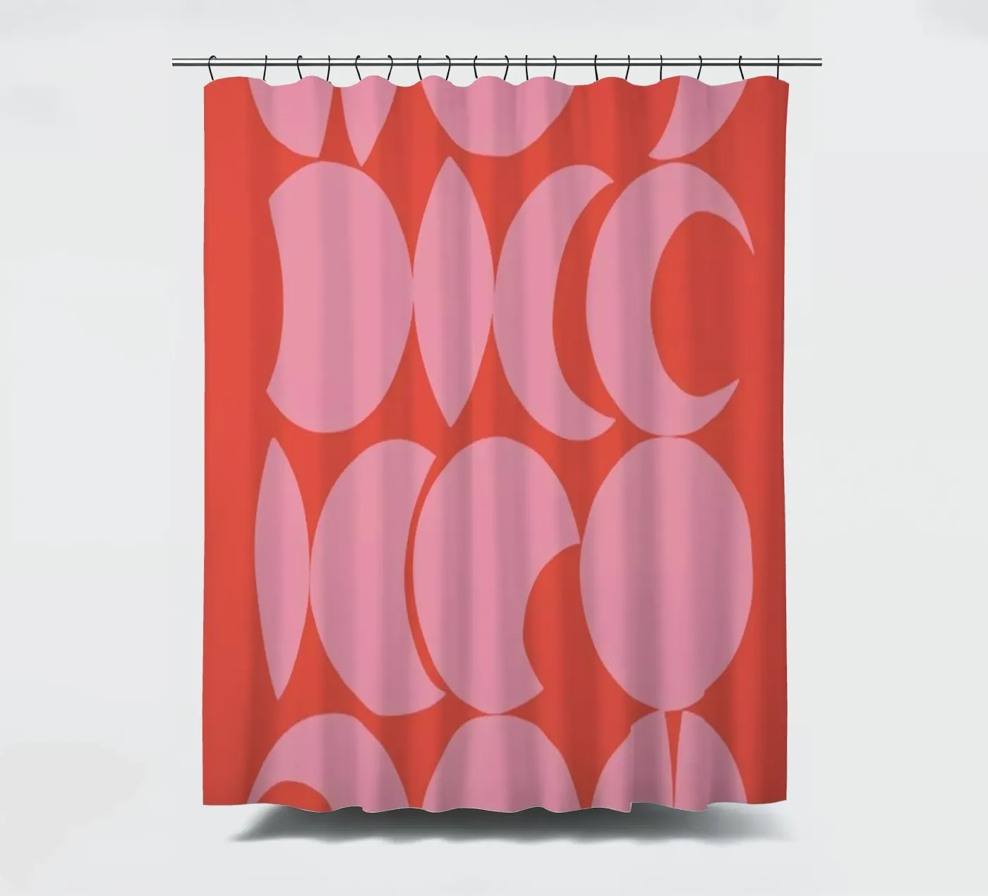 Retro Pattern Duschvorhang von Pure