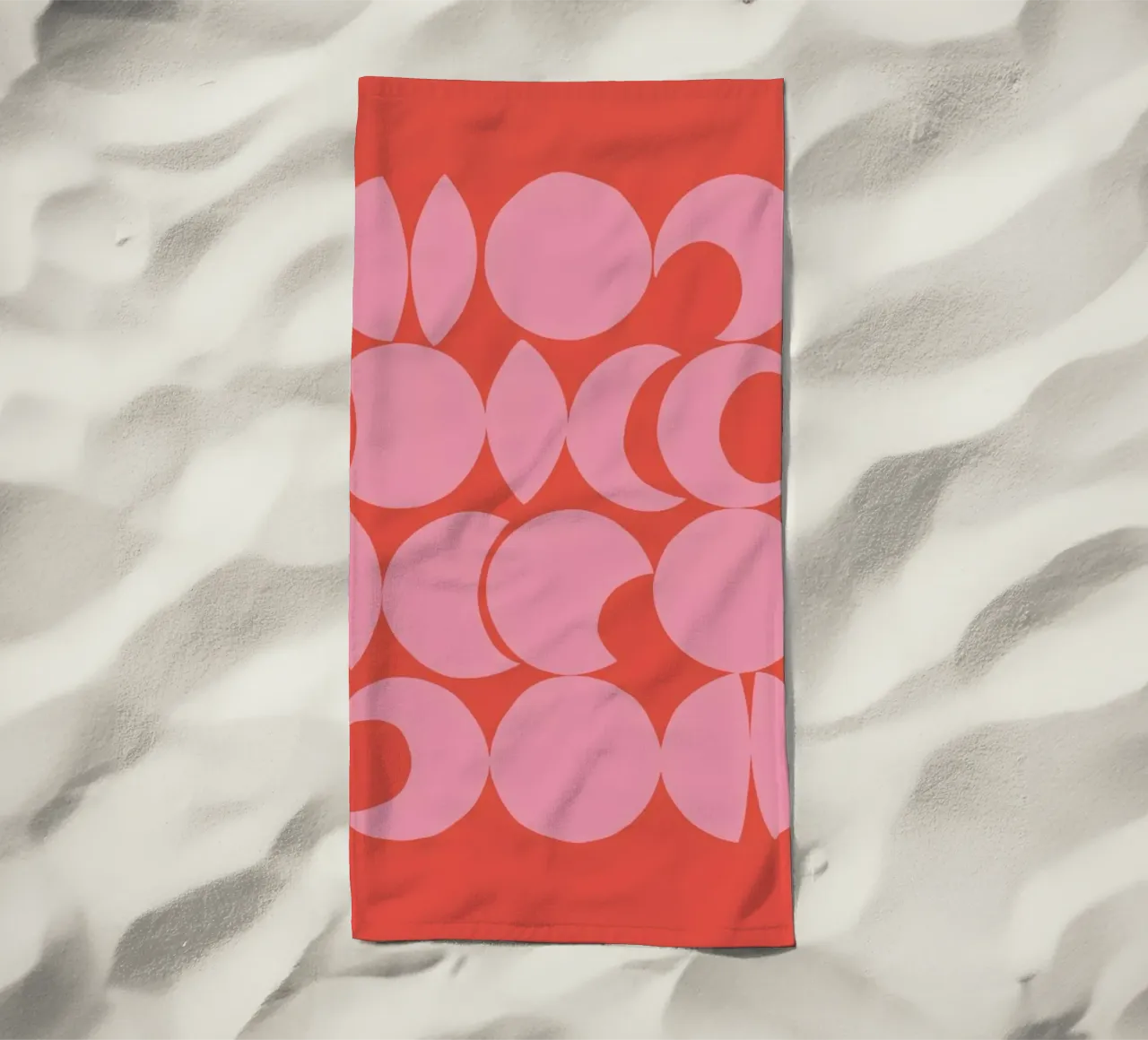 Retro Pattern serviette de plage de Pure